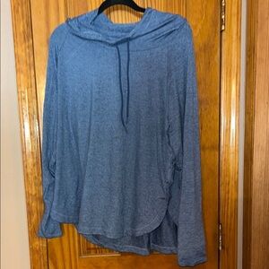 Athleta Blue Long Sleeve Top